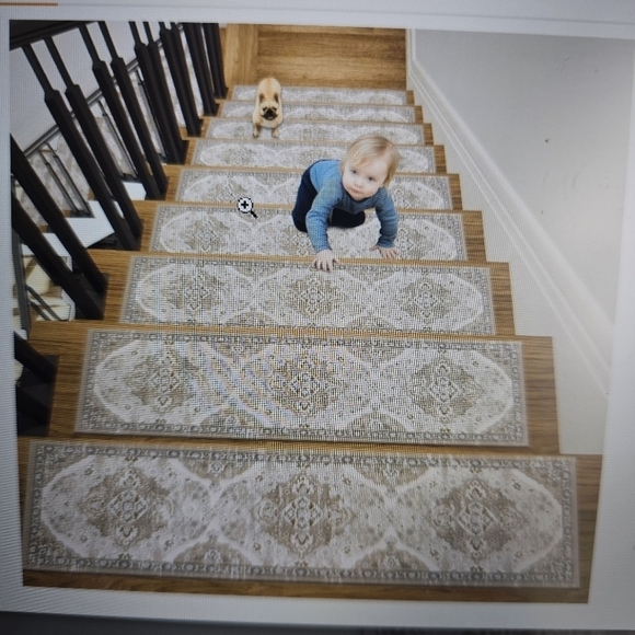 NEW 7 Piece Rubber Runners for Stairs Non Slip - Picture 5 of 12